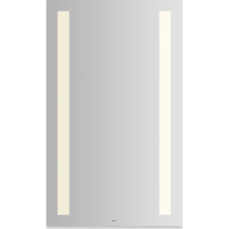 Robern Vitality 24" W x 40" H Rectangular Frameless Bathroom Mirror with Light N/A