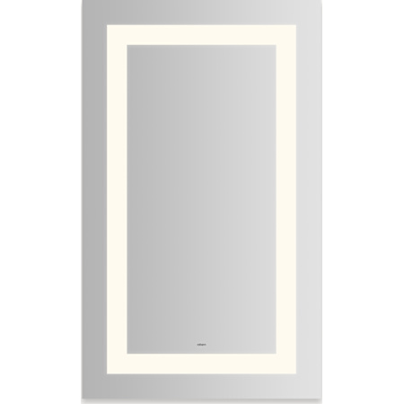 Robern Vitality 24" W x 40" H Rectangular Frameless Bathroom Mirror with Light N/A