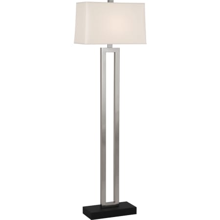 Robert Abbey Doughnut 60" Column Floor Lamp Antique Silver