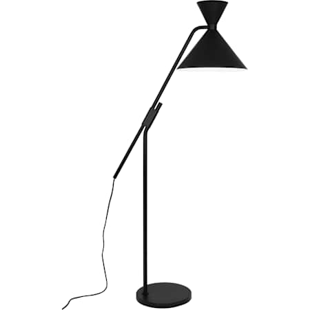 Robert Abbey Cinch 63" Tall Boom Arm Floor Lamp Matte Black
