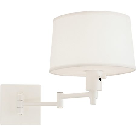 Robert Abbey Real Simple 11" Tall Wall Sconce with White Paper Shade Stardust White
