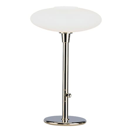 Robert Abbey Rico Espinet Ovo 23" Tall Buffet Table Lamp with Cased Glass Shade Polished Nickel