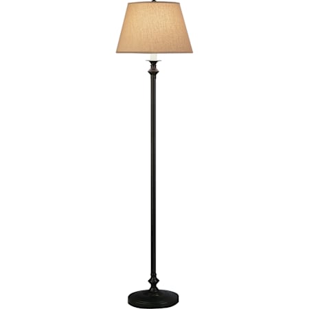Robert Abbey Wilton 59" Tall Torchiere Floor Lamp with Fabric Shade Antique Rust