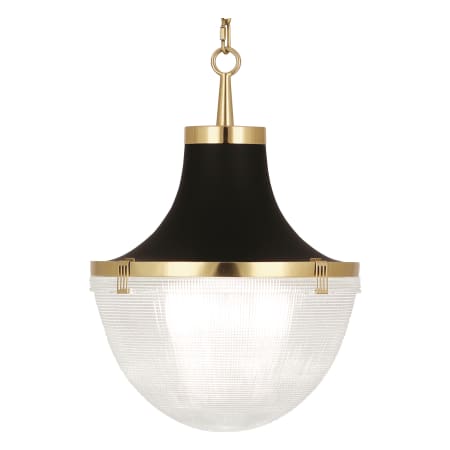 Robert Abbey Brighton 13" Pendant Modern Brass