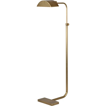 Robert Abbey Koleman 36" Tall Arc Floor Lamp Aged Brass