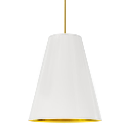 Robert Abbey Chrissy 4 Light 18" Wide Pendant Modern Brass / Matte Daisy / Matte Gold