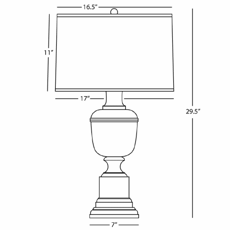 Robert Abbey-Annika OPQ TL-Line Drawing