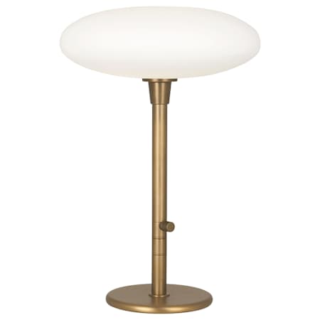 Robert Abbey Rico Espinet Ovo 23" Tall Buffet Table Lamp with Cased Glass Shade Aged Brass