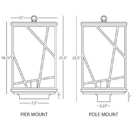 Robert Abbey-Bond Post Lantern-Line Drawing