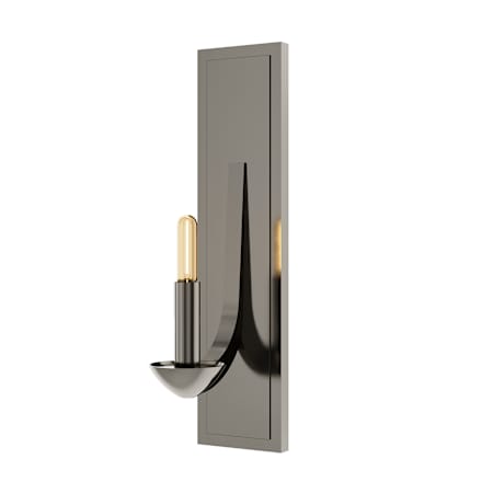 Robert Abbey Goldie 17" Tall Wall Sconce Blackened Polished Nickel