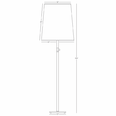 Robert Abbey-Buster Fondine FL-Line Drawing