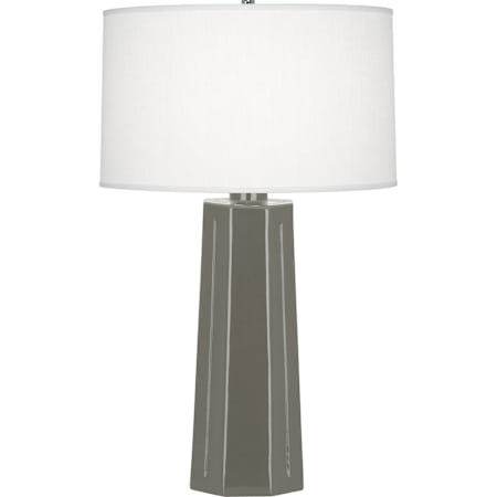 Robert Abbey Mason 26" Tall Buffet Table Lamp with Linen Shade Ash