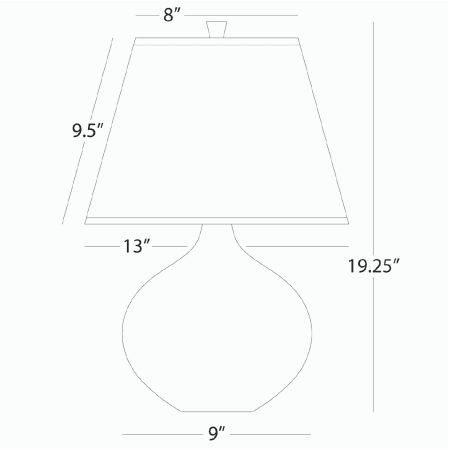 Robert Abbey-Dal Vessel AL-Line Drawing