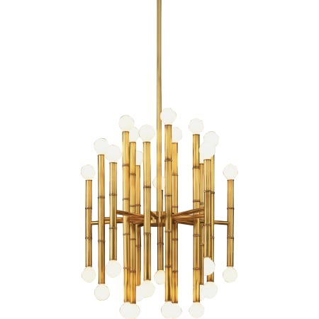 Robert Abbey-Meurice Chandelier-Modern Brass Full