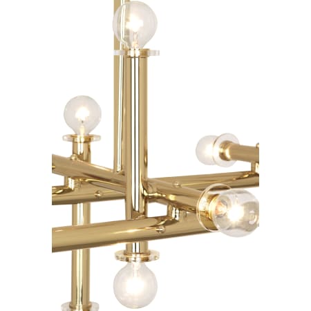 Robert Abbey-Milano Linear Chandelier-Close Up
