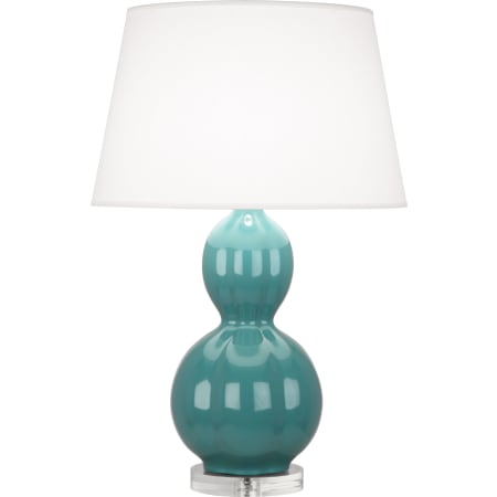 Robert Abbey Randolph 31" Vase Table Lamp Blue Green
