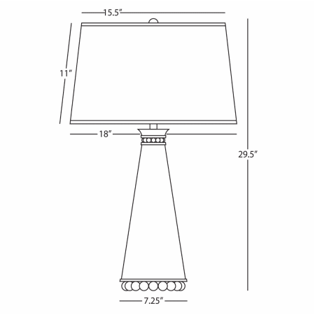 Robert Abbey-Pearl OPQ Nickel TL-Line Drawing