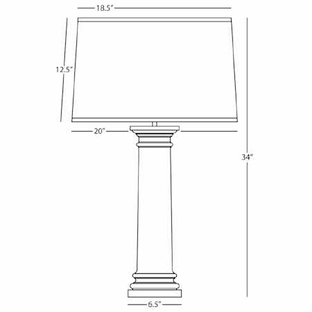 Robert Abbey-Phoebe Translucent TL-Line Drawing