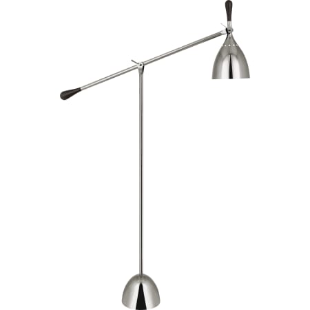 Robert Abbey Ledger 52" Tall Boom Arm Floor Lamp Polished Nickel