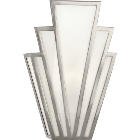 Robert Abbey Empire 11" Wall Sconce Antique Silver