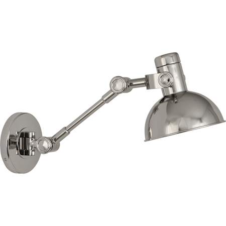 Robert Abbey Rico Espinet Scout 8" Tall Wall Sconce Polished Nickel