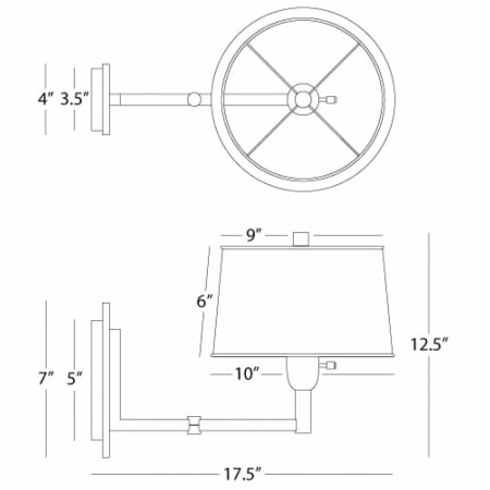 Robert Abbey-Wonton Wall Swinger-Line Drawing