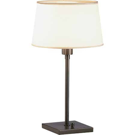 Robert Abbey Real Simple 23" Tall Buffet Table Lamp with Snowflake Fabric Shade Dark Bronze
