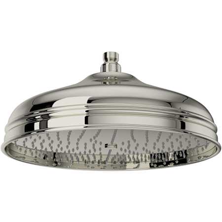 Rohl Bordano 1.8 GPM Single Function Rain Shower Head Polished Nickel