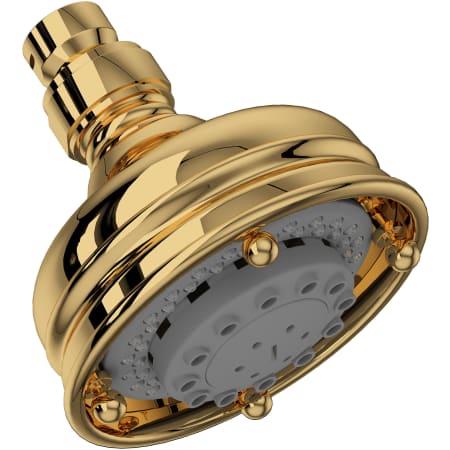 Rohl 1.8 GPM Multi Function Shower Head Italian Brass
