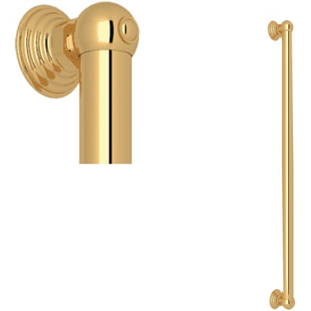 Rohl Shower 24" Grab Bar Italian Brass