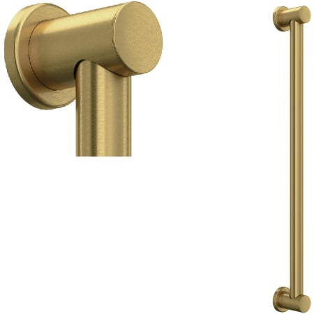 Rohl Lombardia Grab Bar Antique Gold