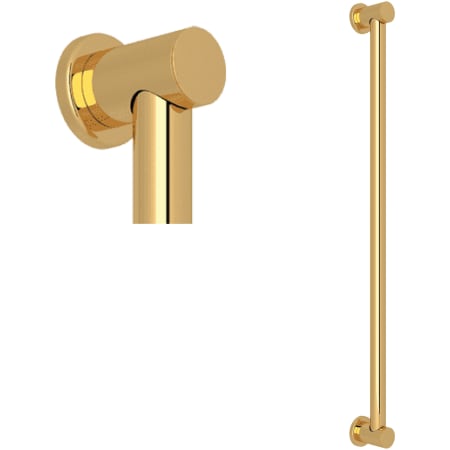 Rohl Lombardia 36" Grab Bar Italian Brass
