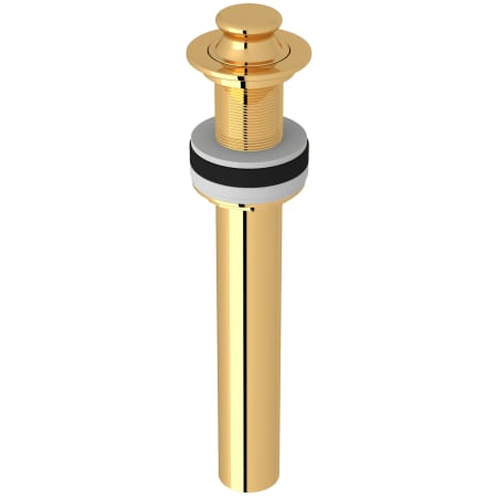 Rohl 1-1/4" Lift and Turn Drain Assembly - Less Overflow English Gold