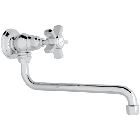 Rohl Acqui 1.5 GPM Wall Mounted Single Hole Pot Filler Polished Chrome