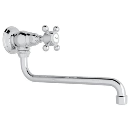 Rohl Acqui 1.5 GPM Wall Mounted Single Hole Pot Filler Polished Chrome
