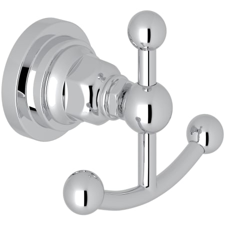Rohl San Giovanni Triple Robe Hook Polished Chrome