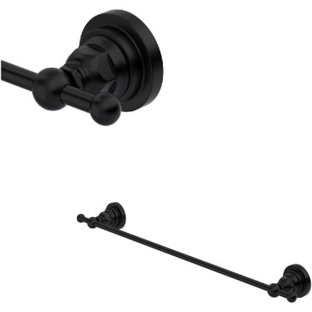 Rohl San Giovanni 18" Towel Bar Matte Black