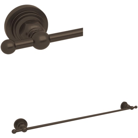 Rohl San Giovanni 24" Towel Bar Tuscan Brass