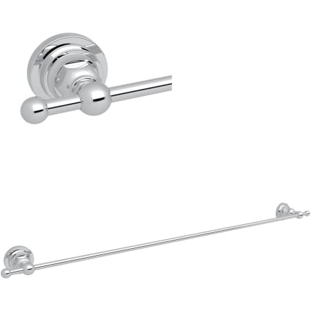 Rohl San Giovanni 30" Towel Bar Polished Chrome