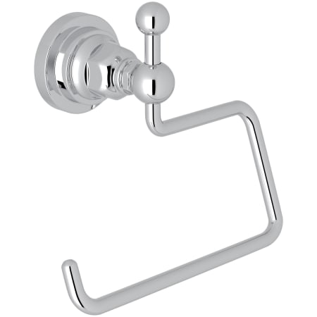Rohl San Giovanni Wall Mounted Toilet Paper Holder Polished Chrome