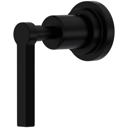 Rohl Lombardia Single Handle 3 Function Diverter / Volume Control Valve Trim - Less Valve Matte Black