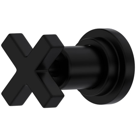 Rohl Lombardia Single Handle 3 Function Diverter / Volume Control Valve Trim - Less Valve Matte Black