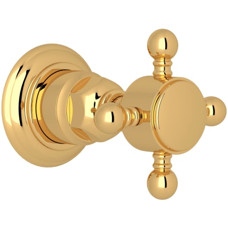 Rohl Acqui Single Handle 3 Function Diverter / Volume Control Valve Trim - Less Valve Italian Brass