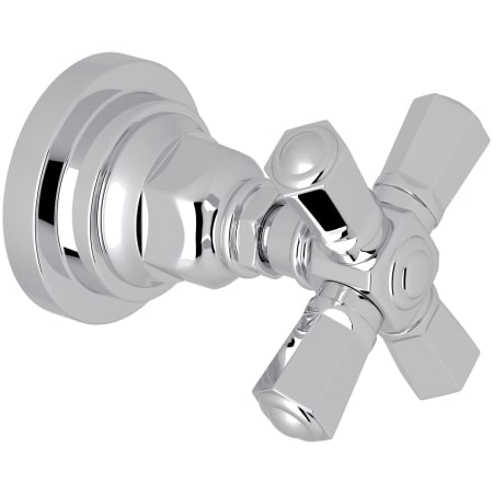 Rohl San Giovanni 3 Function Diverter Valve Trim - Less Valve Polished Chrome