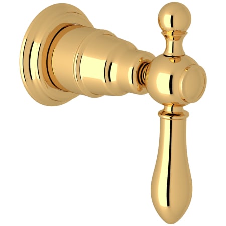 Rohl Arcana Single Handle 3 Function Diverter / Volume Control Valve Trim - Less Valve Italian Brass