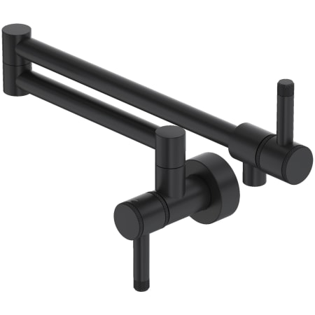 Rohl Campo 1.8 GPM Wall Mounted Single Hole Pot Filler Matte Black