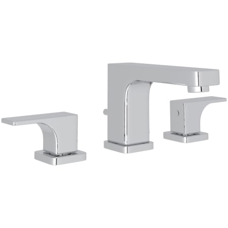 Rohl Quartile 1.2 GPM Widespread Bathroom Faucet with Pop-Up Drain Assembly Polished Chrome