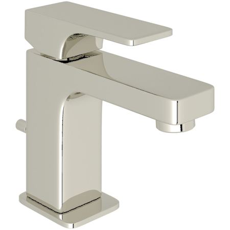 Rohl Quartile 1.2 GPM Single Hole Bathroom Faucet with Pop-Up Drain Assembly Polished Nickel
