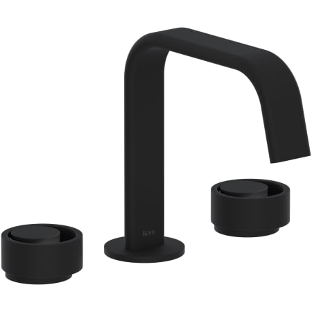 Rohl Eclissi 1.2 GPM Widespread Bathroom Faucet Matte Black