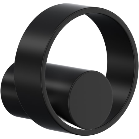 Rohl Eclissi Single Robe Hook Matte Black